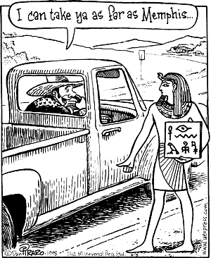 Hitchhiking to Memphis