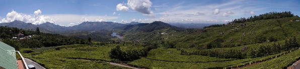 View from the resort that Anil reserved for us!