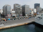 The modern Piraeus, the port of Athens.  It's about 6 miles from Athens and, during the Classical period, was connected to the city by long walls.  