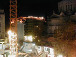 View of the Acropolis from our hotel room.