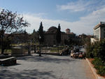 Looking over to the Roman Forum in Athens