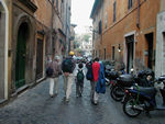 Walking in Trastevere