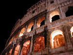 Colosseum at night
