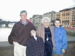 More goofing around on the Ponte Vecchio