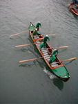 The Regatta of the Befana - the participants are dressed like witches.  According to Italian tradition, the befana is the old woman who fills children's stockings with gifts on Epiphany (Twelfth Night). 