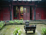 Courtyard in the monastery