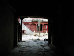 Looking into one of the courtyards