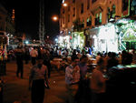 Midan Hussein at night