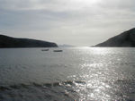 Looking out of Vathi inlet