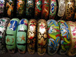 Bracelets at the market