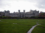 The "snake park" in front of the Chester Beatty Library