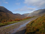 The road through Lairigmor