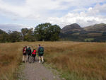 Outside Easter Carbeth with Dumgoyne in background